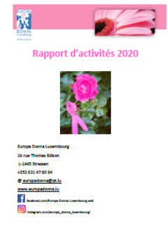 Rapport d'activités 2020